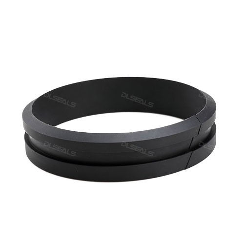 轴用带刮唇导向环